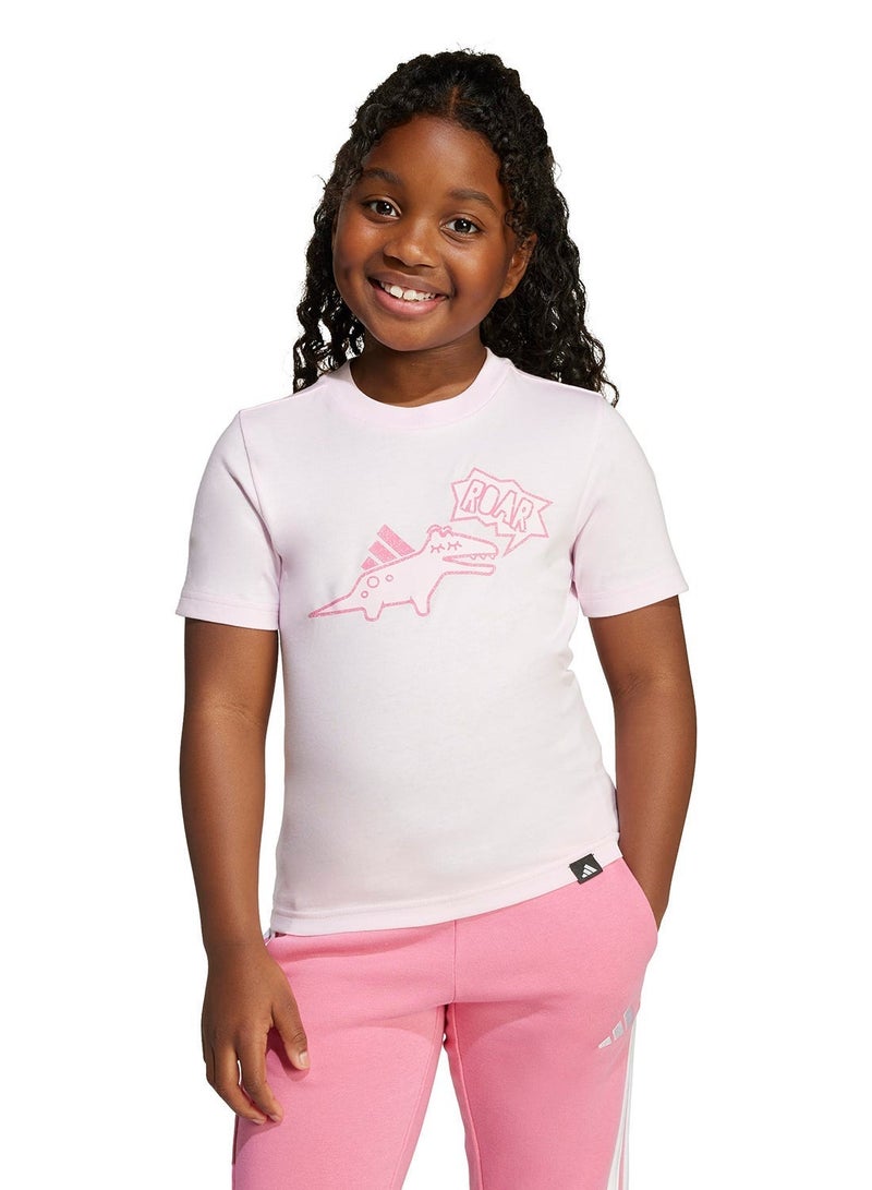 Adidas Kids Adiraptor Graphic T-Shirt - Image 3
